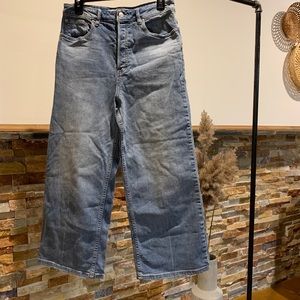 Free People Wide Leg Jeans